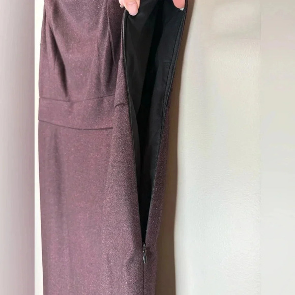 Classiques Entier Wool Silk Blend Sleeveless Cowl Neck Dress Women’s Size 10 - Picture 8 of 12